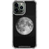 Full Moon Space iPhone 14 Pro Max Clear Case