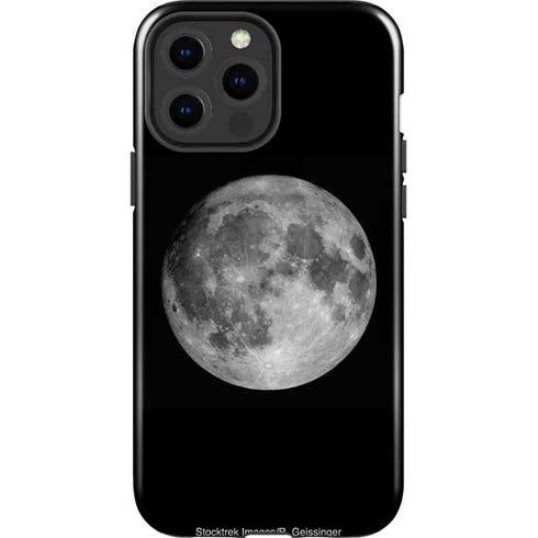 Full Moon Space iPhone 15 Pro Max Impact Case