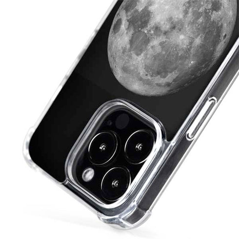 Full Moon Space iPhone 15 Pro Max MagSafe Case