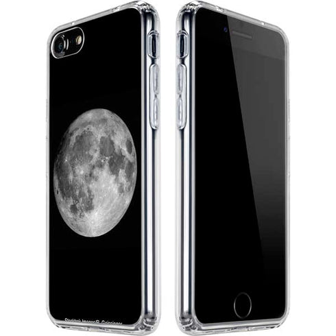 Full Moon Space iPhone SE (2nd & 3rd Gen) Clear Case