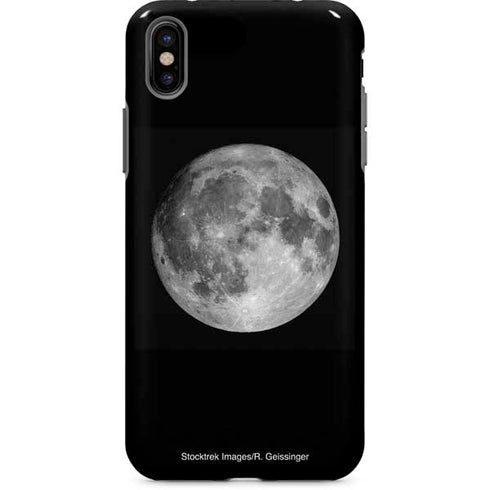 Full Moon Space iPhone X Pro Case