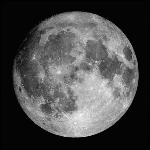 Full Moon Space iPhone XR Skin