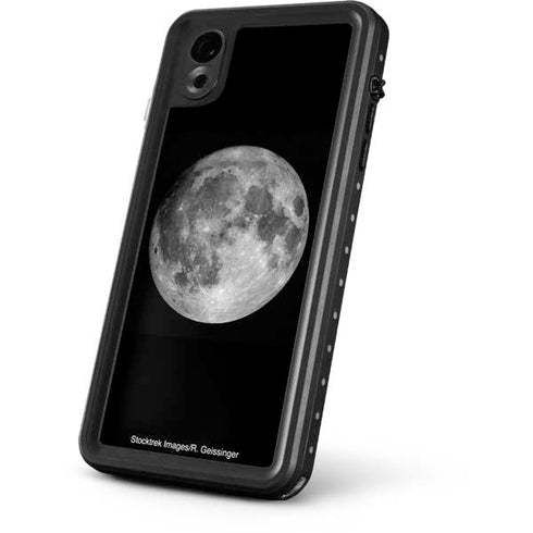 Full Moon Space iPhone XR Waterproof Case