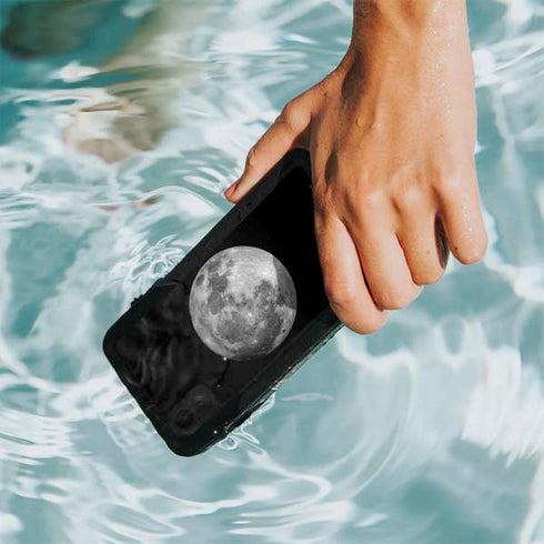 Full Moon Space iPhone XR Waterproof Case