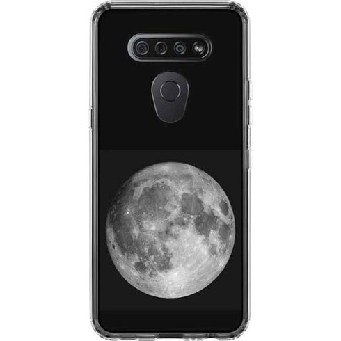 Full Moon Space LG K51/Q51 Clear Case