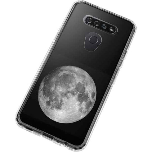 Full Moon Space LG K51/Q51 Clear Case