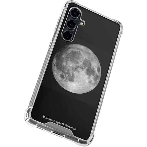 Full Moon Space Galaxy S23 FE Clear Case
