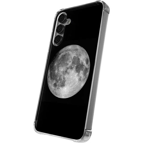 Full Moon Space Galaxy S24 Plus Clear Case