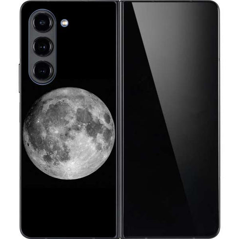 Full Moon Space Galaxy Z Fold5 5G Skin
