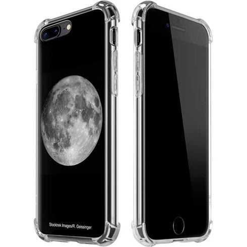 Full Moon Space iPhone 7/8 Plus Clear Case