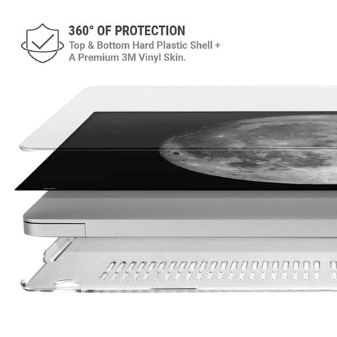 Full Moon Space MacBook Air 15in (2023-2025) Case plus Skin
