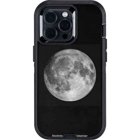 Full Moon Space Otterbox Defender iPhone Skin