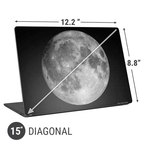 Full Moon Space Universal Laptop 15in (12.2 x 8.8in) Skin
