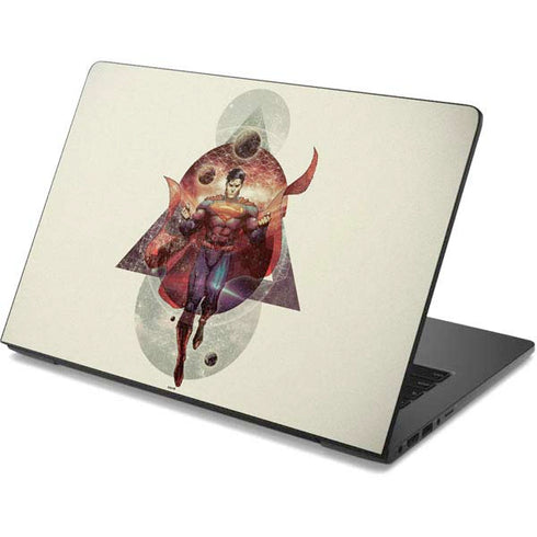 DC Comics Superman Galaxy Flying Dell Chromebook Skin
