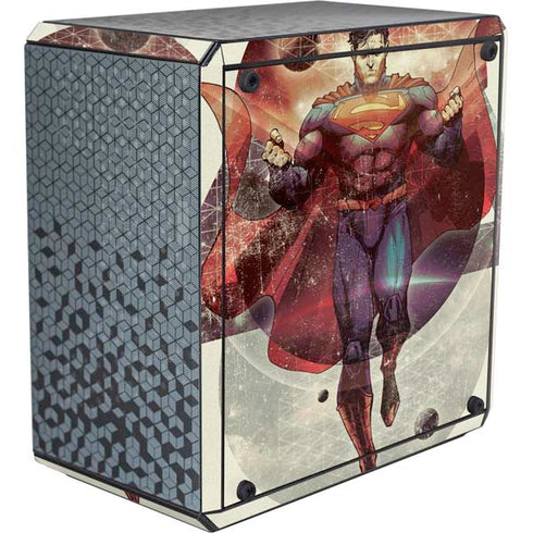 DC Comics Superman Galaxy Flying Cooler Master MasterBox Q300L Mini Tower Skin