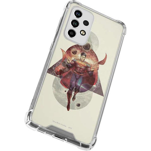 DC Comics Superman Galaxy Flying Galaxy A33 5G Clear Case