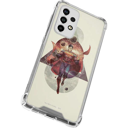 DC Comics Superman Galaxy Flying Galaxy A53 5G Clear Case