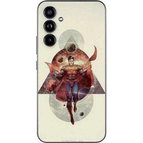 DC Comics Superman Galaxy Flying Galaxy A54 5G Skin
