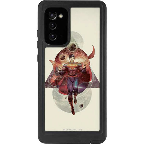 DC Comics Superman Galaxy Flying Galaxy Note20 5G Waterproof Case