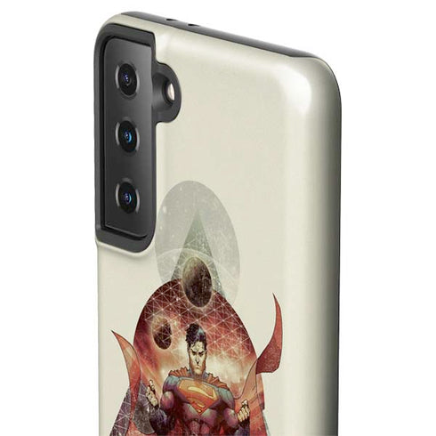 DC Comics Superman Galaxy Flying Galaxy S21 FE Pro Case