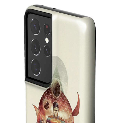DC Comics Superman Galaxy Flying Galaxy S21 Ultra 5G Pro Case