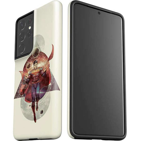 DC Comics Superman Galaxy Flying Galaxy S21 Ultra 5G Pro Case