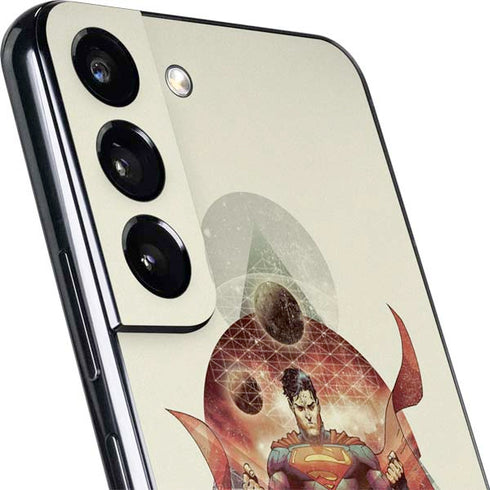 DC Comics Superman Galaxy Flying Galaxy S22 Plus Skin