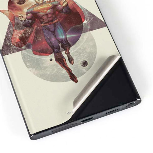 DC Comics Superman Galaxy Flying Galaxy S22 Ultra Skin