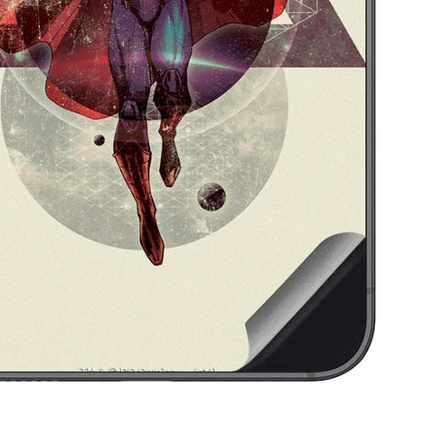 DC Comics Superman Galaxy Flying Galaxy S23 FE Skin