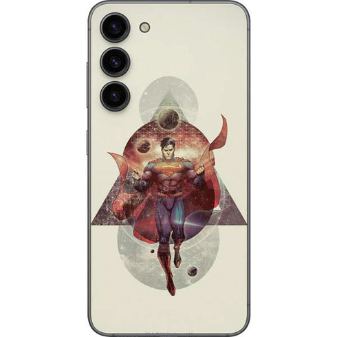 DC Comics Superman Galaxy Flying Galaxy S23 Plus Skin