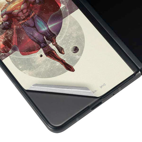 DC Comics Superman Galaxy Flying Galaxy Z Fold3 5G Skin
