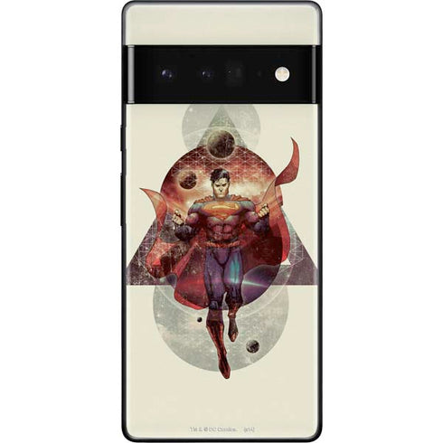 DC Comics Superman Galaxy Flying Google Pixel 6 Pro Skin