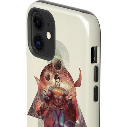 DC Comics Superman Galaxy Flying iPhone 12 Impact Case