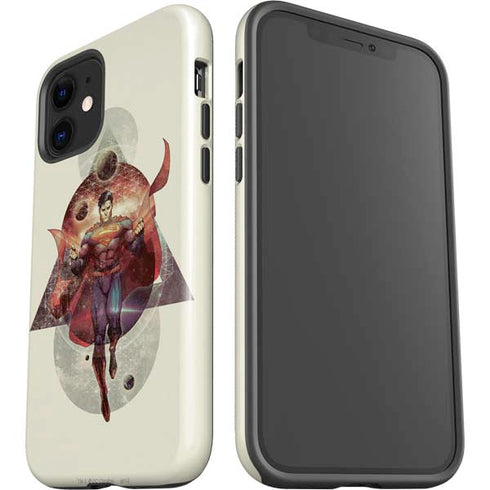 DC Comics Superman Galaxy Flying iPhone 12 Mini Impact Case