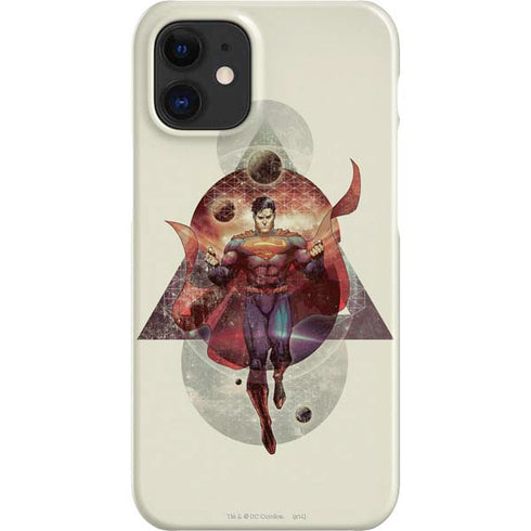 DC Comics Superman Galaxy Flying iPhone 12 Mini Lite Case