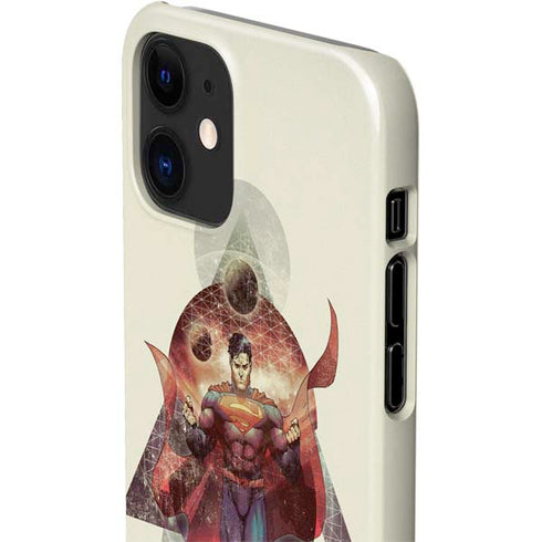 DC Comics Superman Galaxy Flying iPhone 12 Mini Lite Case