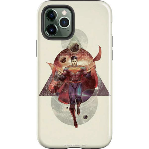 DC Comics Superman Galaxy Flying iPhone 12 Pro Max Impact Case