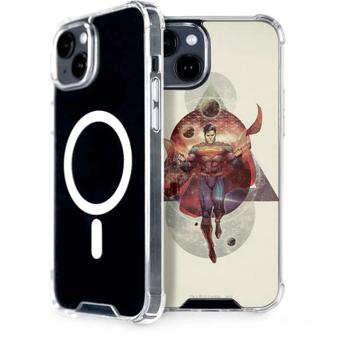 DC Comics Superman Galaxy Flying iPhone 13 MagSafe Case
