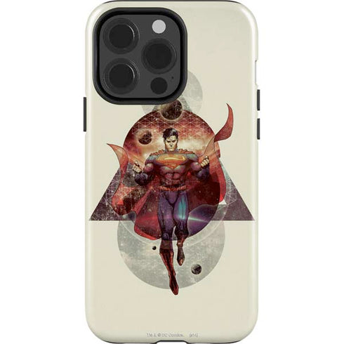 DC Comics Superman Galaxy Flying iPhone 13 Pro Impact Case