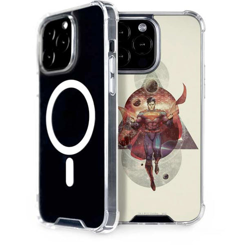 DC Comics Superman Galaxy Flying iPhone 13 Pro Max MagSafe Case
