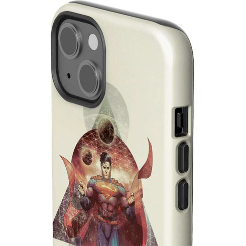 DC Comics Superman Galaxy Flying iPhone 15 Plus Impact Case