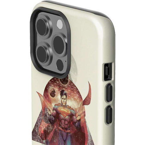 DC Comics Superman Galaxy Flying iPhone 15 Pro Impact Case