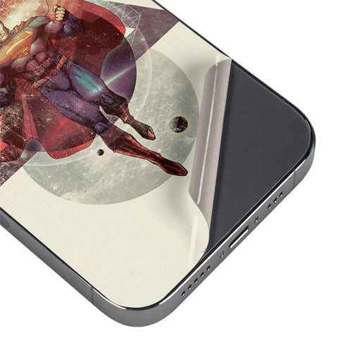 DC Comics Superman Galaxy Flying iPhone 14 Pro Max Skin