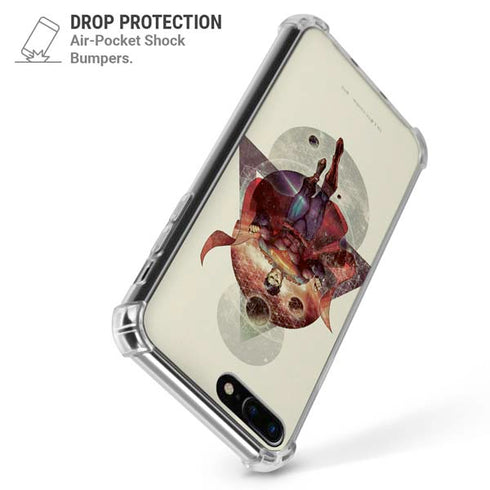DC Comics Superman Galaxy Flying iPhone 7/8 Plus Clear Case
