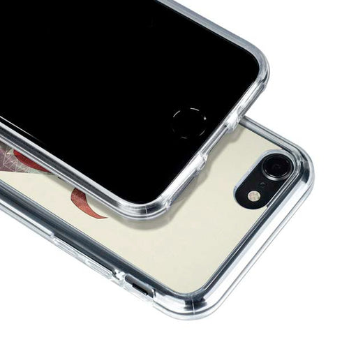 DC Comics Superman Galaxy Flying iPhone SE (2nd & 3rd Gen) Clear Case