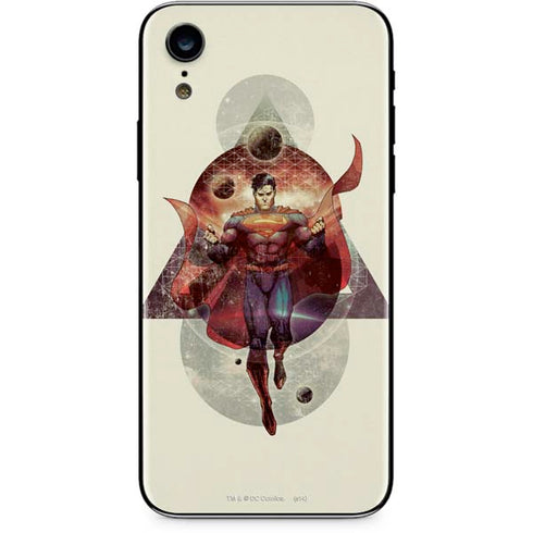 DC Comics Superman Galaxy Flying iPhone XR Skin