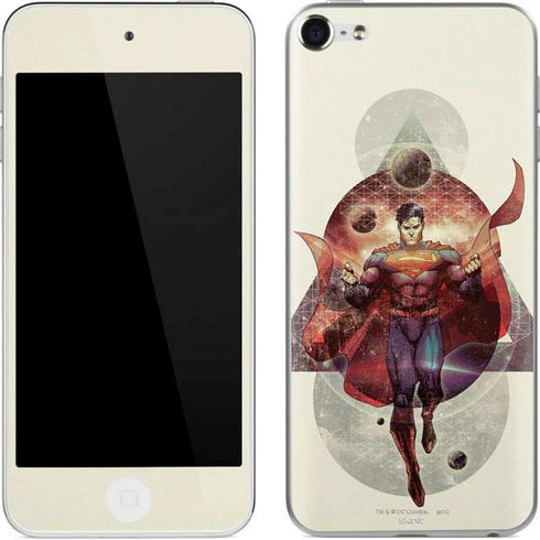 DC Comics Superman Galaxy Flying Apple iPod Skin
