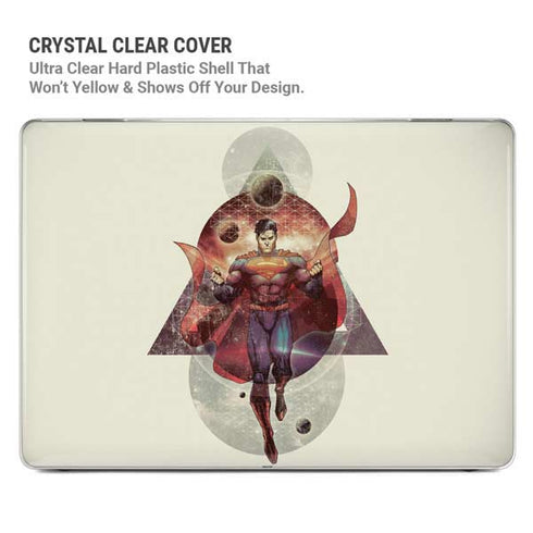 DC Comics Superman Galaxy Flying MacBook Pro 16in (2021-25) Case plus Skin