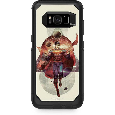 DC Comics Superman Galaxy Flying Otterbox Commuter Galaxy Skin
