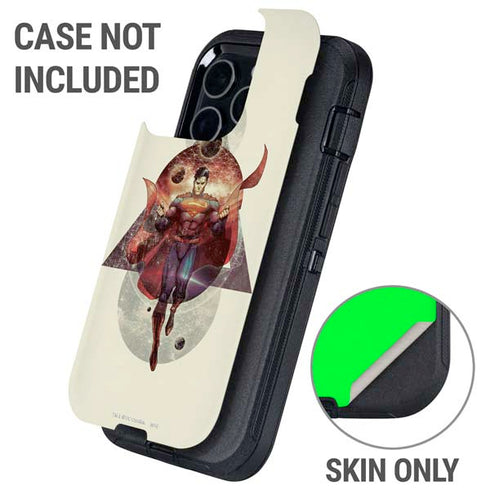 DC Comics Superman Galaxy Flying Otterbox Defender iPhone Skin